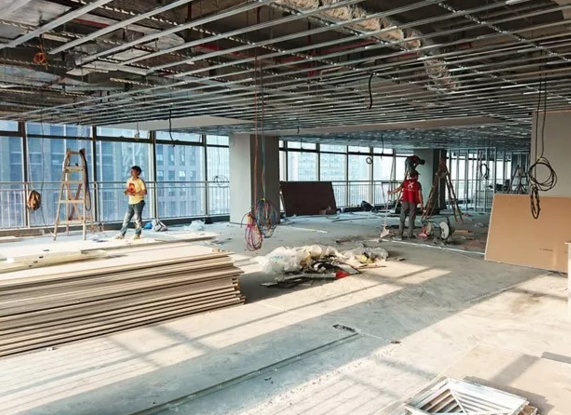 某國際貨運(yùn)施工動態(tài)實(shí)拍(圖2)