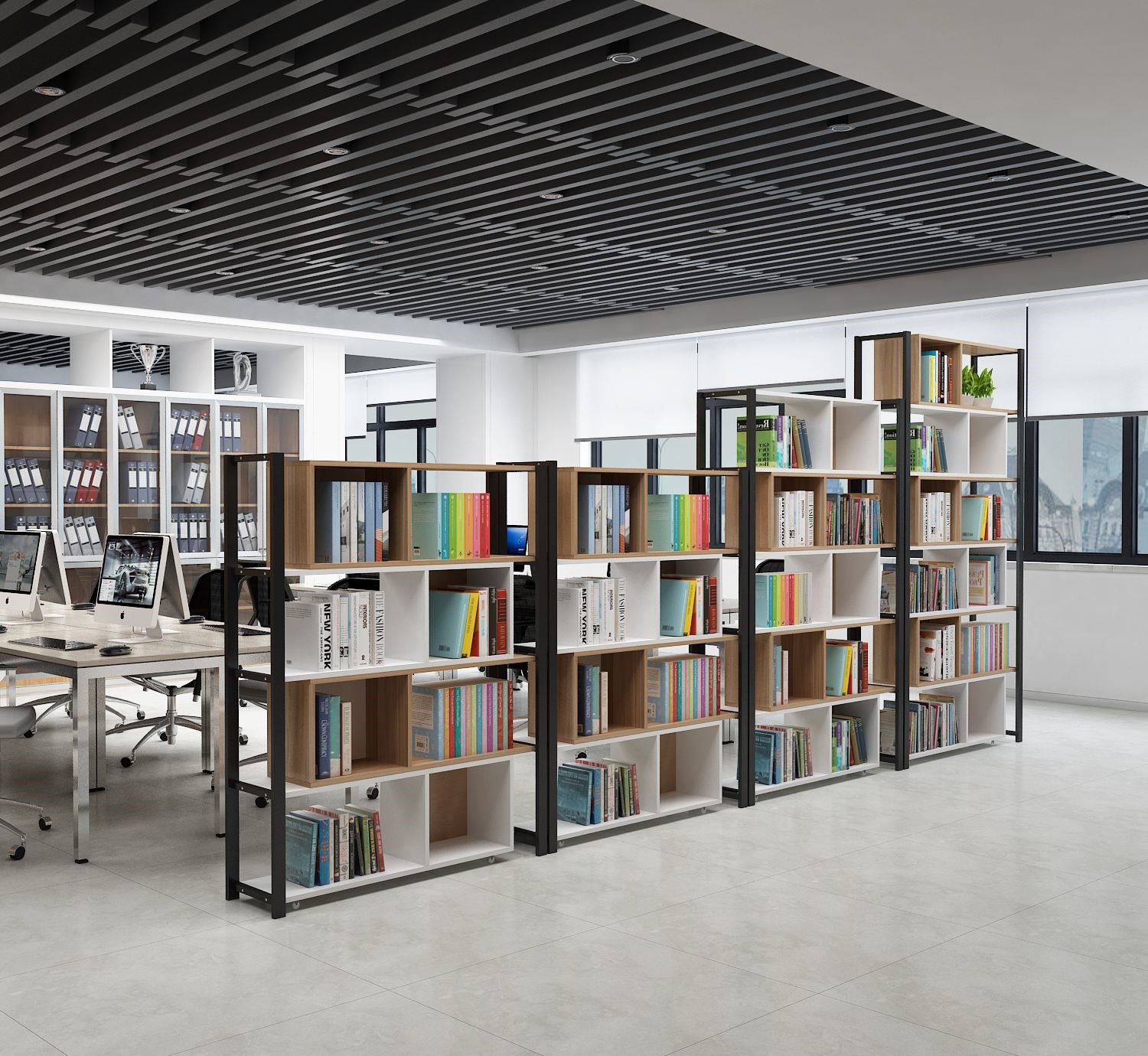 做好隔斷，讓你的辦公室瞬間提升一個檔次！(圖2)