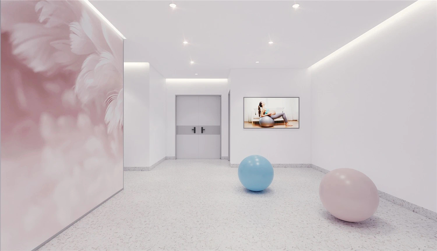 【醫院案例】婦產醫院這樣設計，簡而不失其華！(圖1)