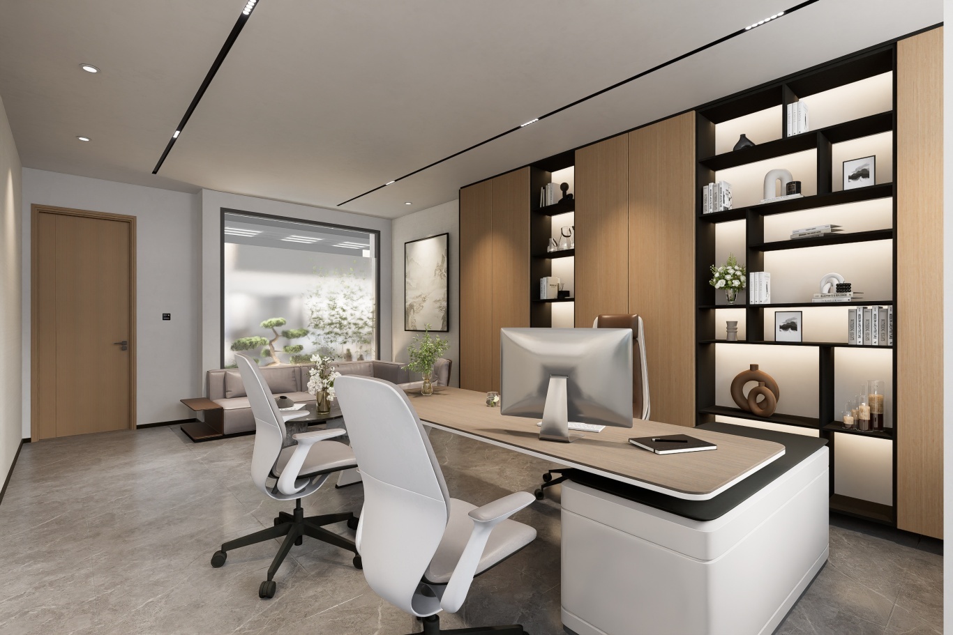 【設計案例】普照國康醫藥辦公室項目概念設計——以空間敘事，筑品牌基因(圖39)